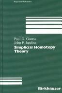 Paul Gregory Goerss: Simplicial homotopy theory (1999, Birkhäuser)