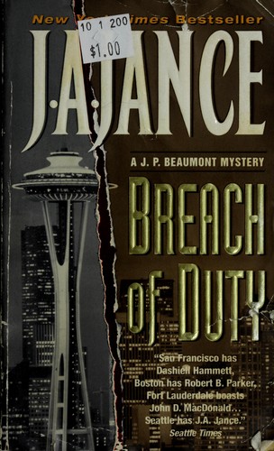 J. A. Jance: Breach Of Duty (Paperback, 1999, Avon)