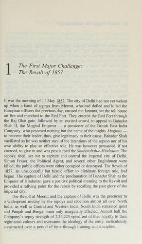 Bipan Chandra: India's struggle for independence, 1857-1947 (1989, Penguin Books, Penguin Books India)