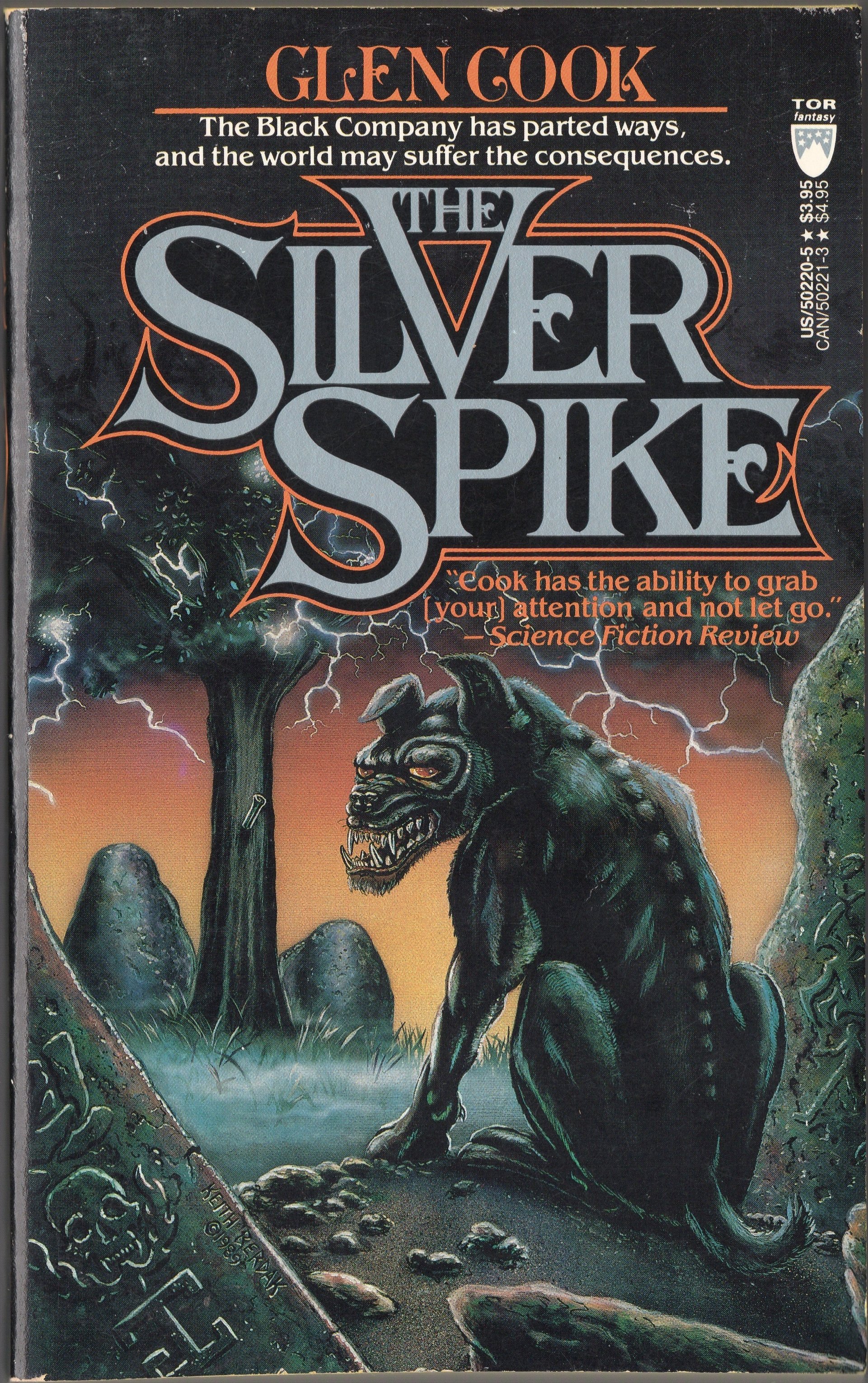 Glen Cook: The Silver Spike (Paperback, 1989, Tom Doherty)