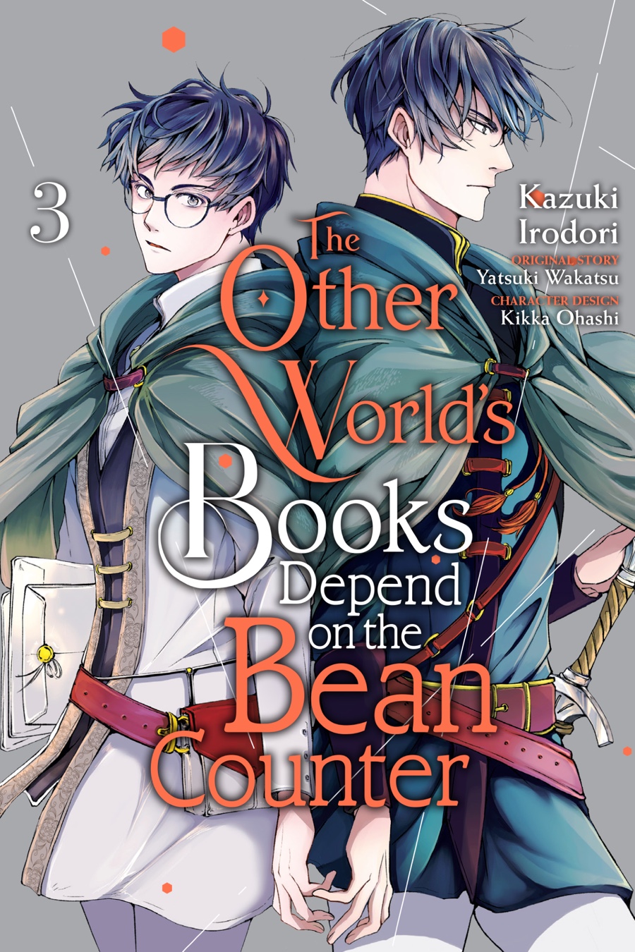 Kazuki Irodori, Yatsuki Wakatsu, Kikka Ohashi, Emma Schumacker, Dustin Kim: The Other World's Books Depend on the Bean Counter, Vol. 3 (2023, Yen Press LLC)