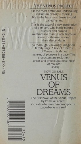 Pamela Sargent: VENUS OF SHADOWS (Venus of Dreams) (Paperback, Spectra)