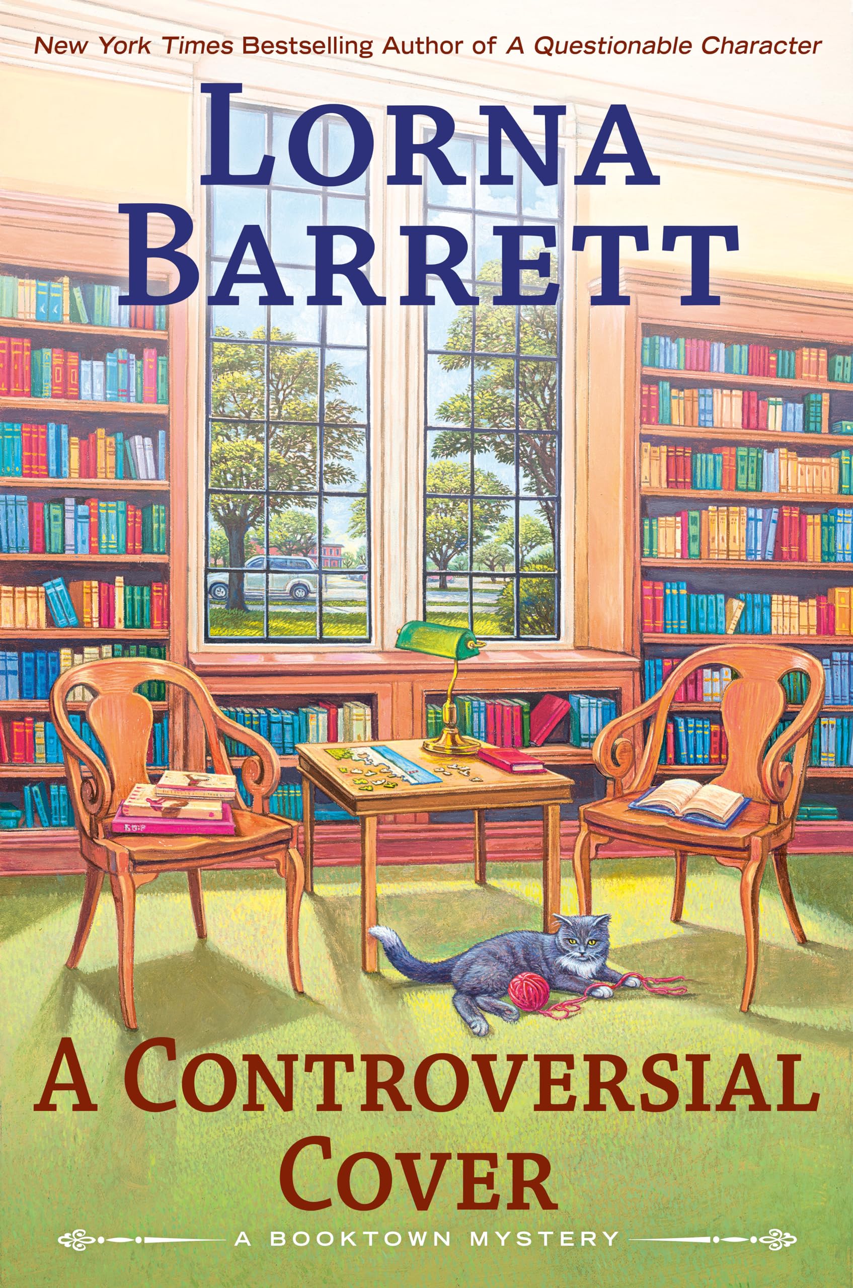 Lorna Barrett: A Controversial Cover (Hardcover, 2024, Berkley)