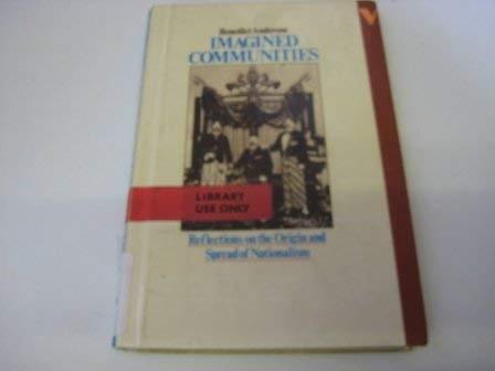 Benedict Anderson: Imagined communities (1983, Verso Books)