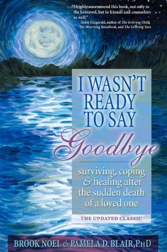 Brook Noel: I wasn't ready to say goodbye (2003, Champion Press, Sourcebooks, Incorporated)