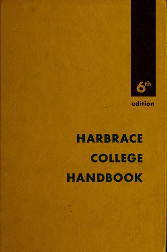 John C. Hodges: Harbrace college handbook (1967, Harcourt, Brace & World)