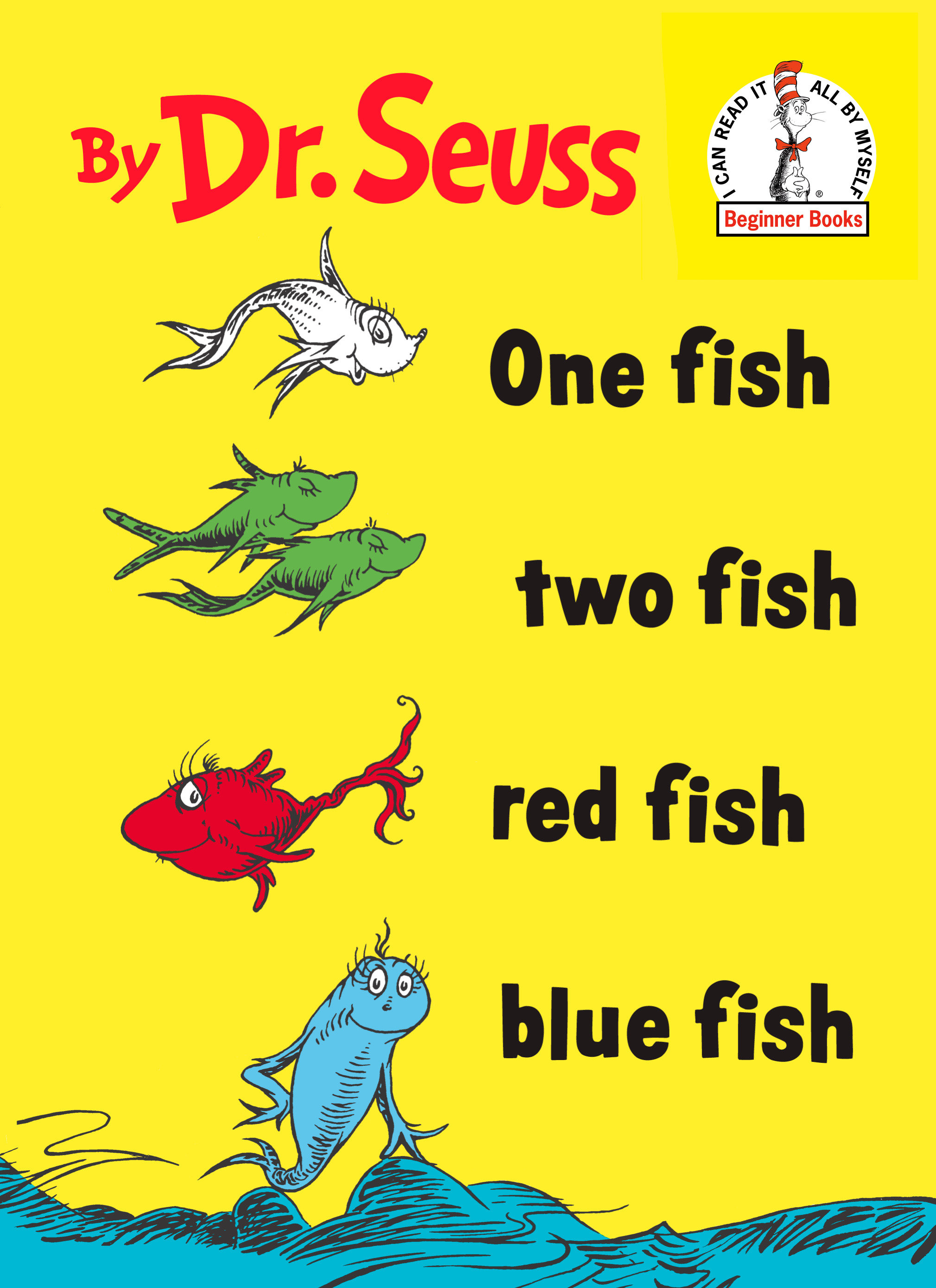 Dr. Seuss: One Fish Two Fish Red Fish Blue Fish (Hardcover, 1960, Random House Books for Young Readers)