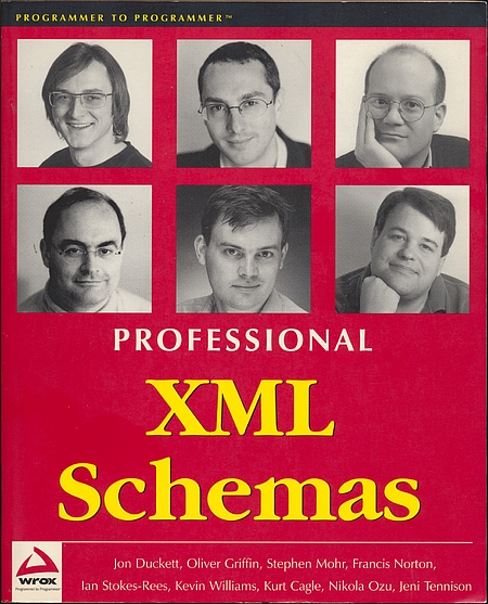 Kurt Cagle: Professional XML Schemas (Paperback, 2001, Wrox Press)