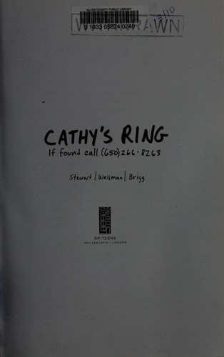 Sean Stewart: Cathy's ring (2010, RP Teens)