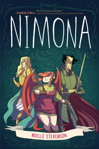 Noelle Stevenson: Nimona (2015, Quill Tree Books)