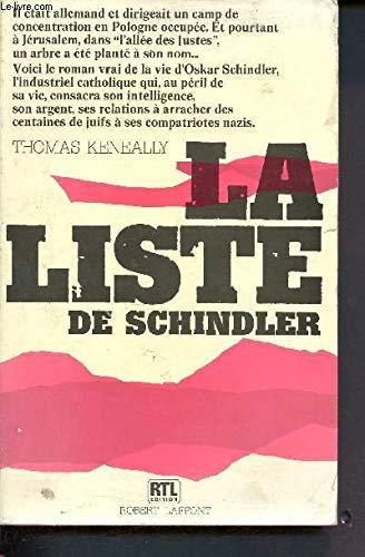 Thomas Keneally: La Liste de Schindler (French language, 1984)