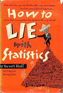 Darrell Huff: How to lie with statistics. (1954, Norton)