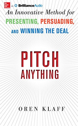 Oren Klaff: Pitch Anything (AudiobookFormat, McGraw-Hill Education on Brilliance Audio)