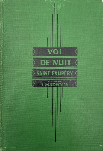 Antoine de Saint-Exupéry: Vol de nuit (Hardcover, French language, 1939, Harper)