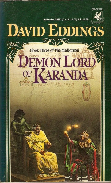 David Eddings: Demon Lord of Karanda (Paperback, 1989, Del Rey)