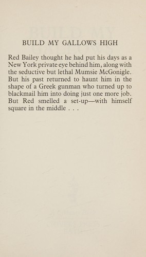 Geoffrey Homes: Build my gallows high (1989, Chivers)