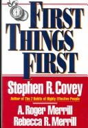 Stephen R. Covey: First things first (1994, Simon & Schuster)