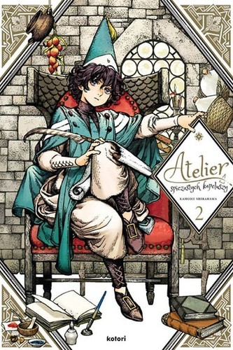 Kamome Shirahama (白浜 鴎): Atelier spiczastych kapeluszy 2 (Polish language, 2019, Wydawnictwo Kotori, Kotori)