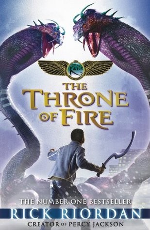Rick Riordan: The Throne of Fire (2011, Puffin Books)