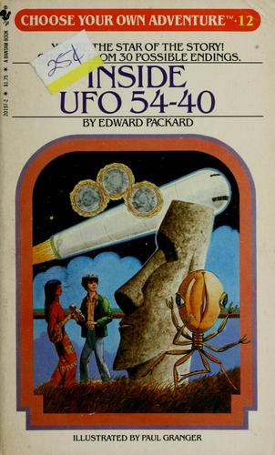 Edward Packard: Inside UFO 54-40 (Paperback, 1982, Bantam Books)