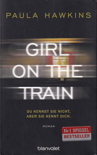 Pocket, Paula Hawkins: Girl on the Train (German language, 2015, blanvalet)