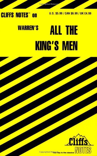 Robert Penn Warren, L. David Allen: All the King's Men (Paperback, Cliffs Notes, Brand: Cliffs Notes)