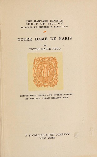 Victor Hugo: Notre Dame de Paris (1917, P. F. Collier & son)