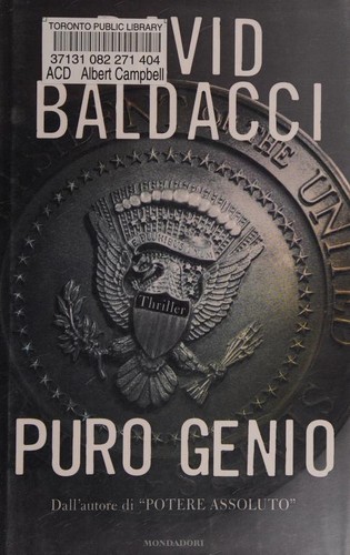 David Baldacci: Puro genio (Italian language, 2008, Mondadori)