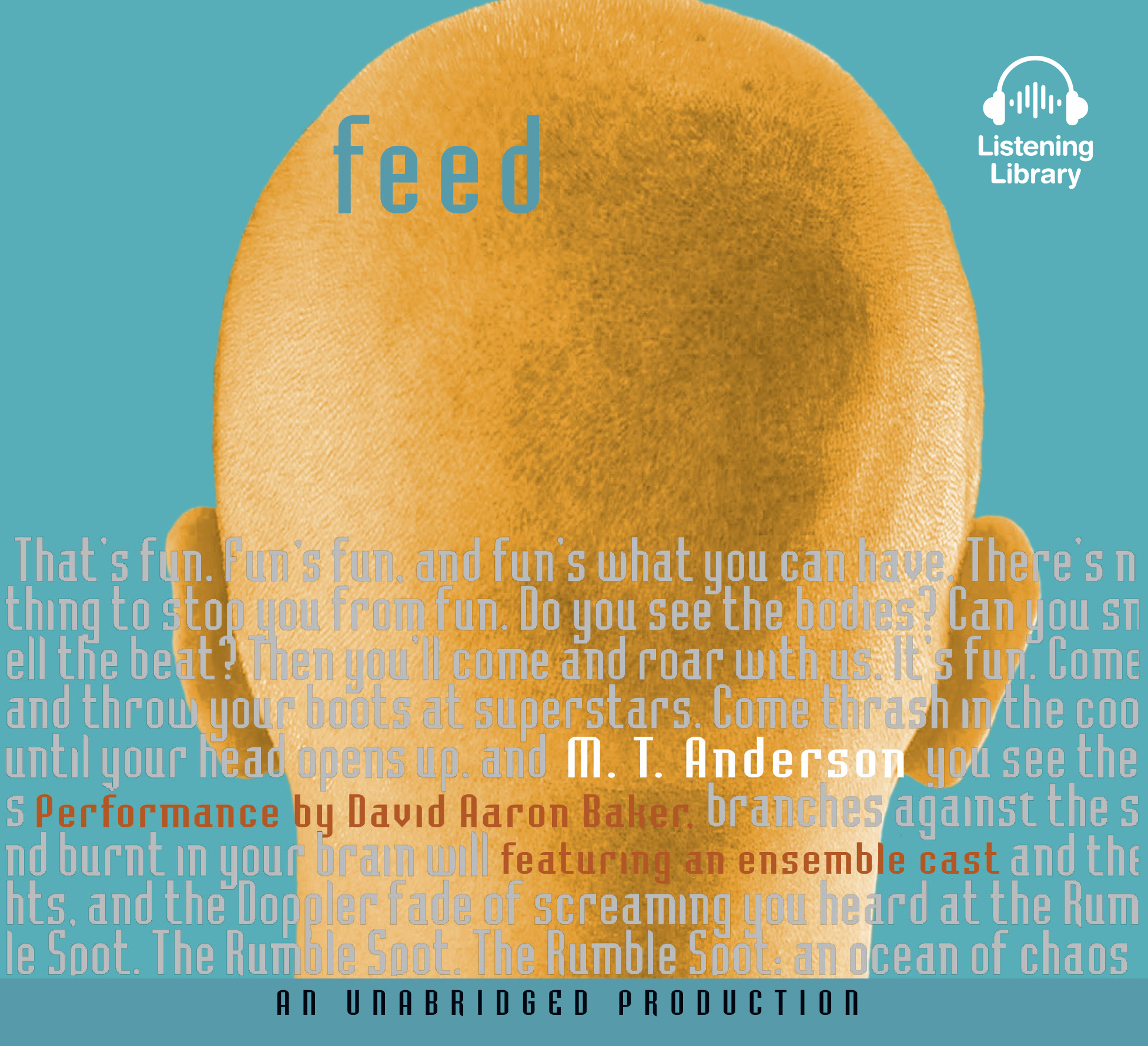 M. T. Anderson: Feed (AudiobookFormat, 2006, Listening Library)