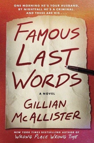 Gillian McAllister: Famous Last Words (2025, HarperCollins Publishers)