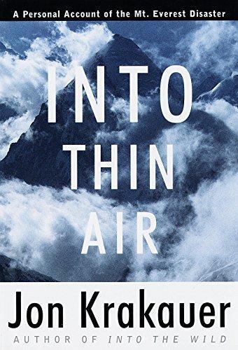 Jon Krakauer: Into Thin Air: A Personal Account of the Mount Everest Disaster (1997)