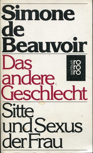 Simone de Beauvoir: Das andere Geschlecht (Paperback, German language, 1980, Rowohlt Verlag, Rowohlt)