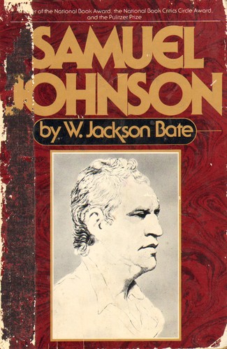 Walter Jackson Bate: Samuel Johnson (Paperback, 1979, Harcourt Brace Jovanovich)