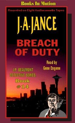 J. A. Jance: Breach of Duty (8 cassette set) (AudiobookFormat, 1999, Books in Motion)