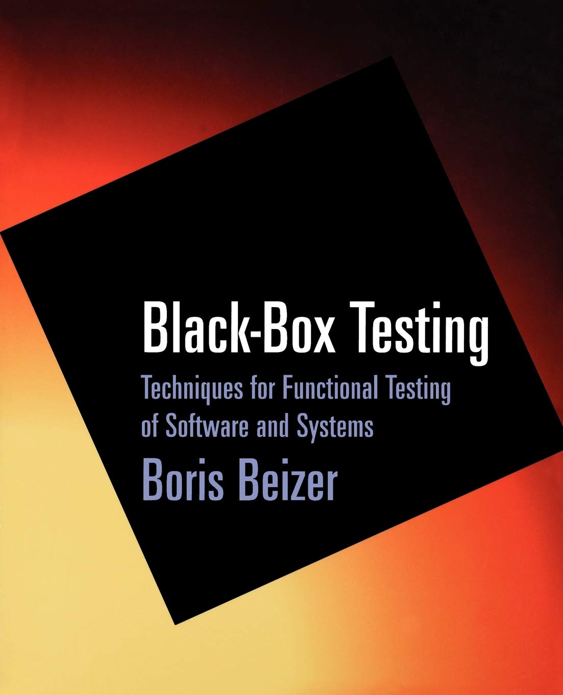 Boris Beizer: Black-Box Testing (Paperback, 1995, Wiley)