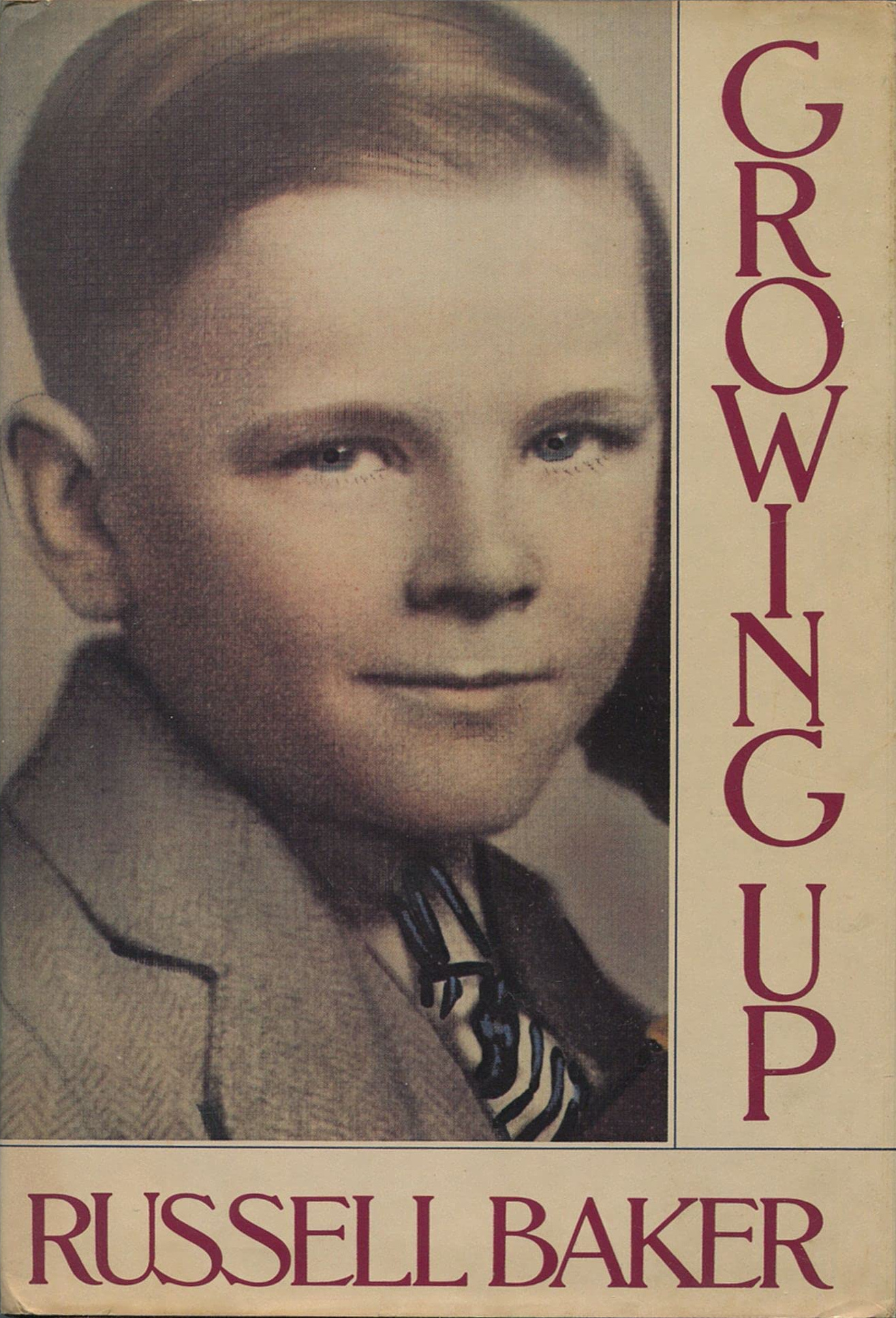 Russell Baker: Growing Up (Hardcover, 1982, Congdon & Weed)