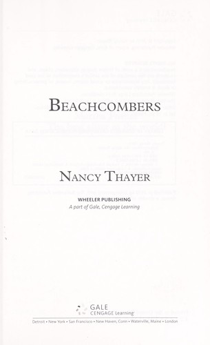 Nancy Thayer: Beachcombers (2010, Wheeler Pub.)