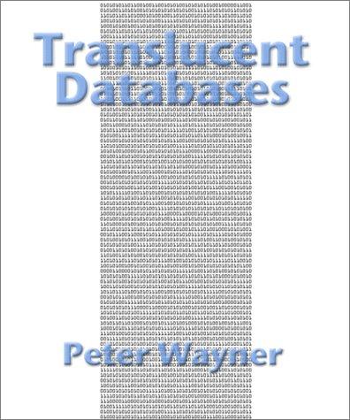 Peter Wayner: Translucent Databases (Paperback, 2002, Flyzone Sr Llc)