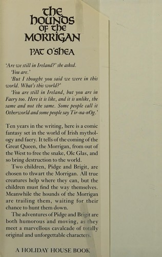 O'Shea, Pat.: The hounds of the Morrigan (1986, Holiday House)