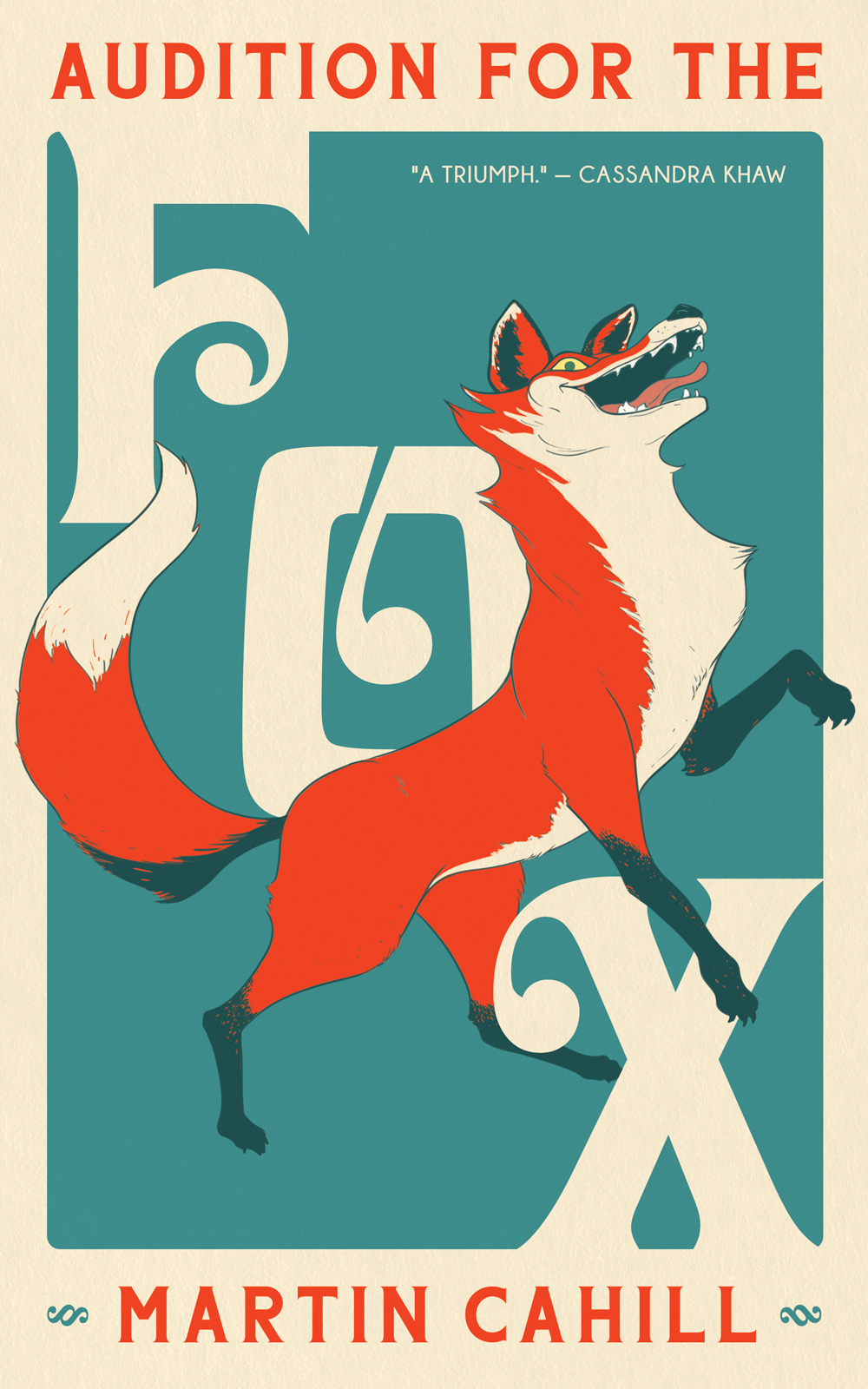 Martin Cahill: Audition For the Fox (2025, Tachyon Publications)