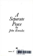 John Knowles: A Separate Peace (Paperback, 1984, Bantam Doubleday Dell Publishing Group)