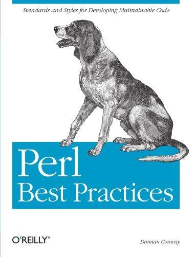 Damian Conway: Perl Best Practices (2005)