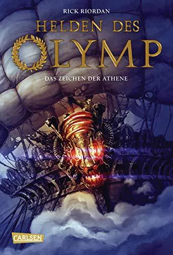 Rick Riordan: Helden des Olymp – Das Zeichen der Athene (German language, 2013, Carlsen Verlag)