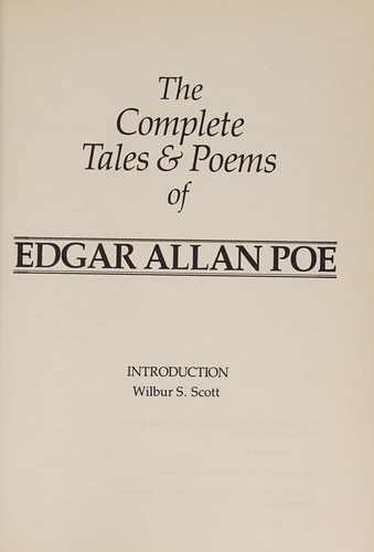 Edgar Allan Poe: Complete Tales and Poems of Edgar Allan Poe (Hardcover, Book Sales)