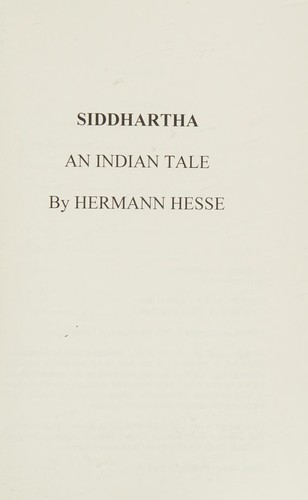 Hermann Hesse: Siddhartha (2015, Digireads.com Publishing)