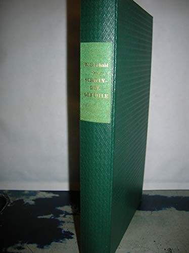 Winfried Georg Sebald: Schwindel. Gefühle (German language, 1990, Eichborn Verlag)