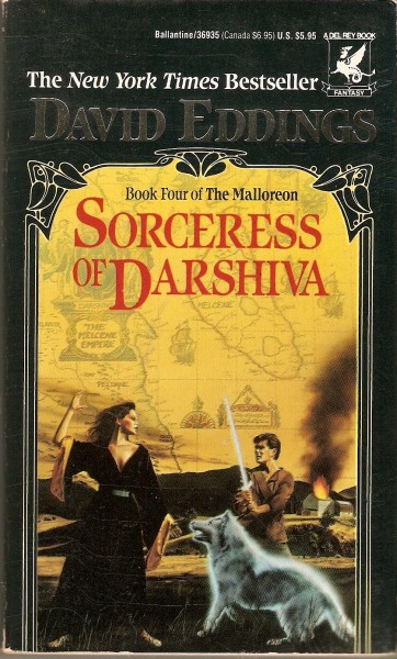 David Eddings: Sorceress of Darshiva (Paperback, 1990, Del Rey)