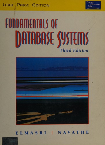 Ramez Elmasri: Fundamentals of database systems (2000, Pearson Education)