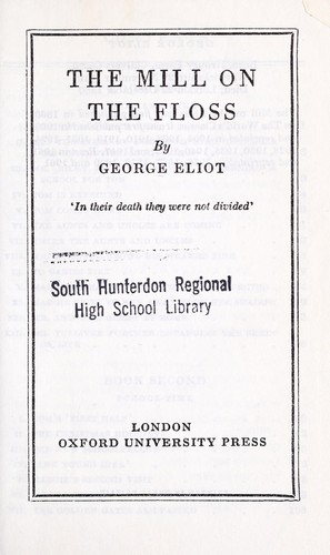 George Eliot: The mill on the Floss (1980, William Blackwood and Sons, Ebsco Publishing)