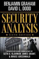 Benjamin Graham: Security analysis (2008, McGraw-Hill)